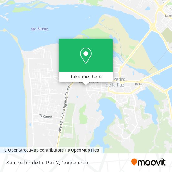 Mapa de San Pedro de La Paz 2