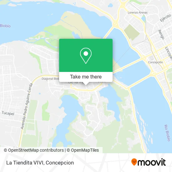 La Tiendita VIVI map