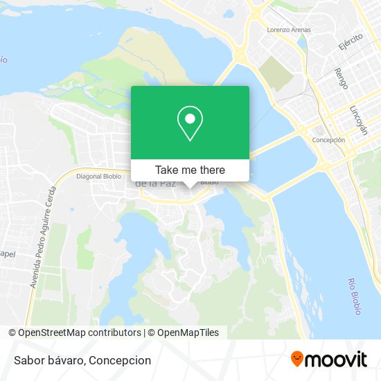 Mapa de Sabor bávaro