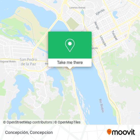 Mapa de Concepción