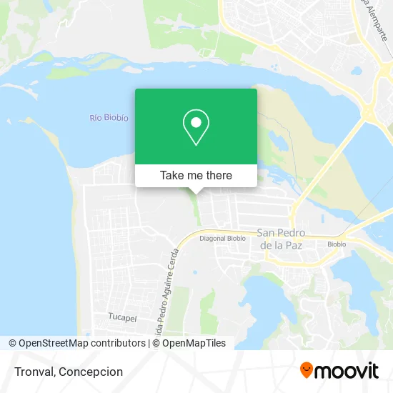 Tronval map