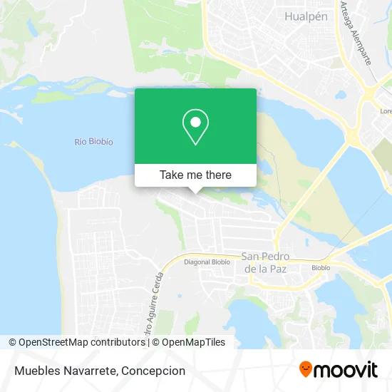 Muebles Navarrete map