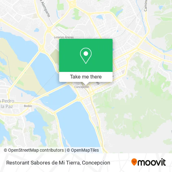Restorant Sabores de Mi Tierra map