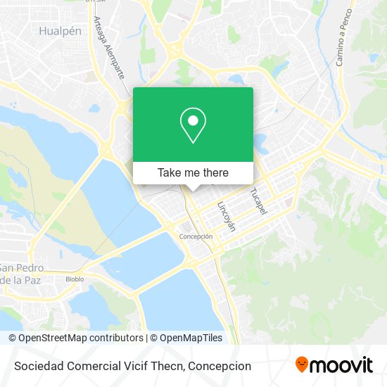 Mapa de Sociedad Comercial Vicif Thecn