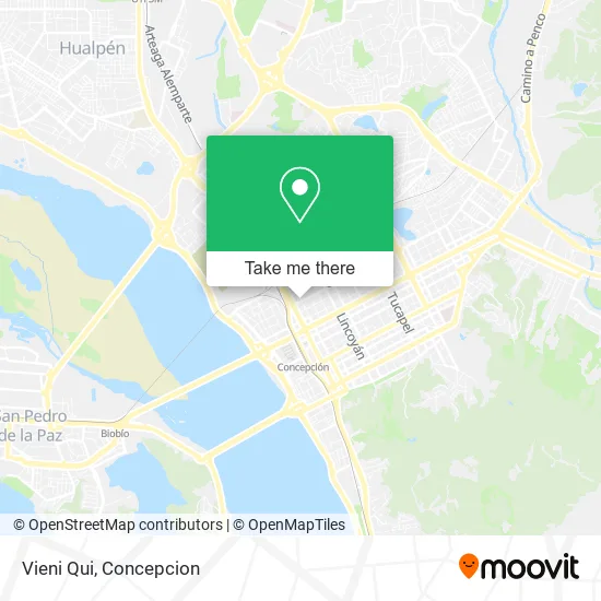 Vieni Qui map