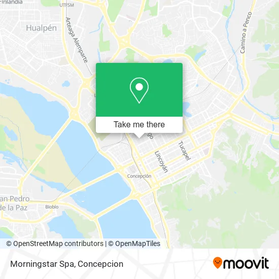 Morningstar Spa map
