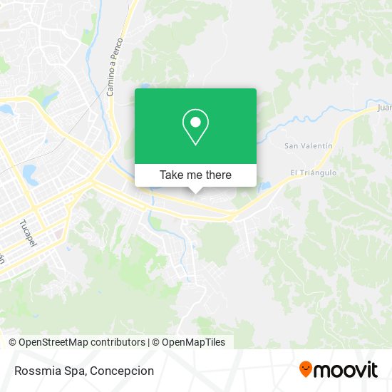 Mapa de Rossmia Spa