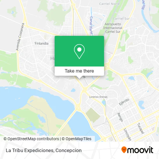 La Tribu Expediciones map