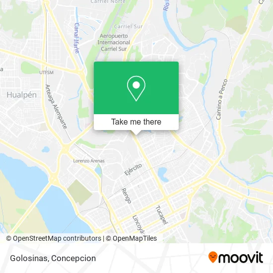 Mapa de Golosinas