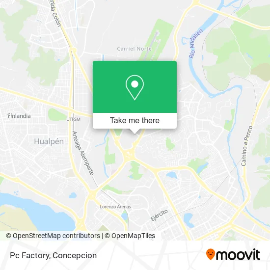 Pc Factory map