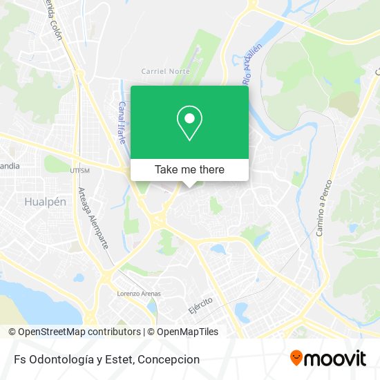 Fs Odontología y Estet map