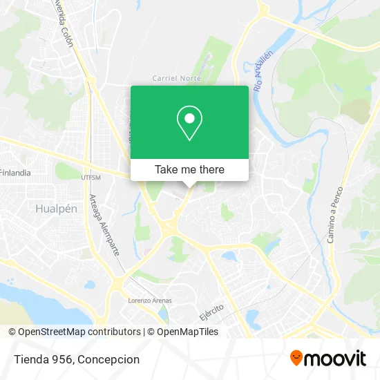 Mapa de Tienda 956