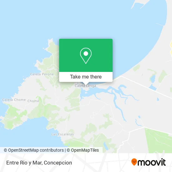 Mapa de Entre Rio y Mar