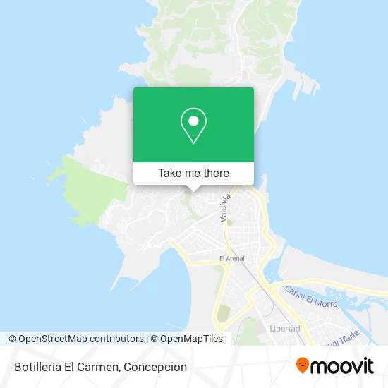 Botillería El Carmen map