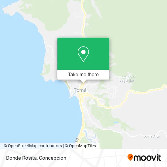 Donde Rosita map