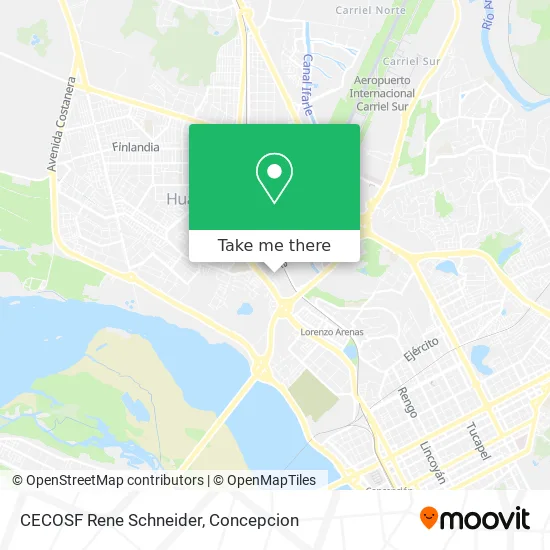 CECOSF Rene Schneider map