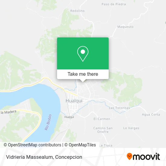 Vidriería Massealum map