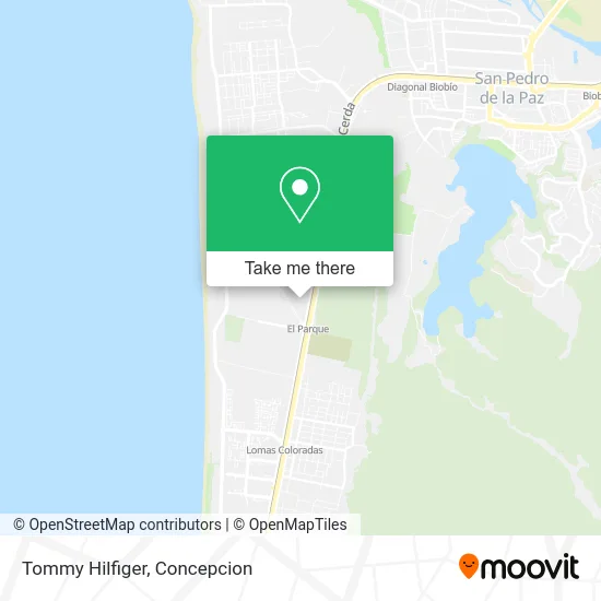 Tommy Hilfiger map