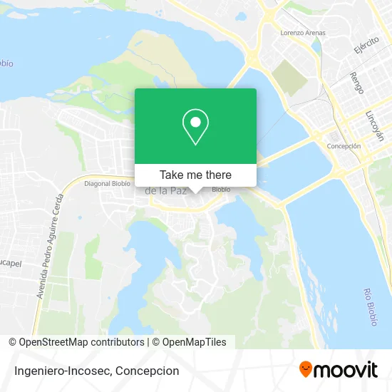 Mapa de Ingeniero-Incosec