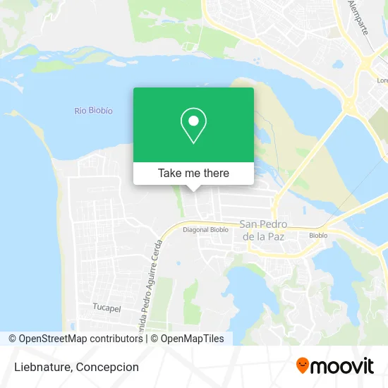Liebnature map