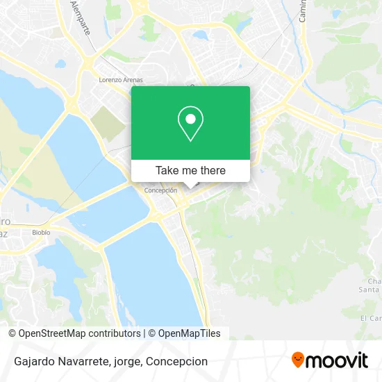Mapa de Gajardo Navarrete, jorge