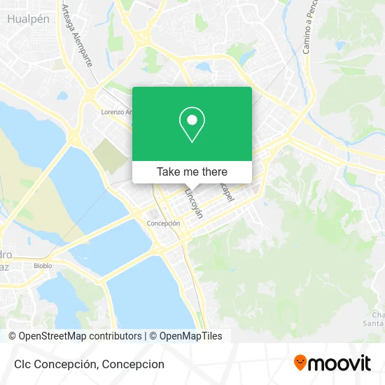 Mapa de Clc Concepción