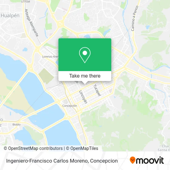 Mapa de Ingeniero-Francisco Carlos Moreno