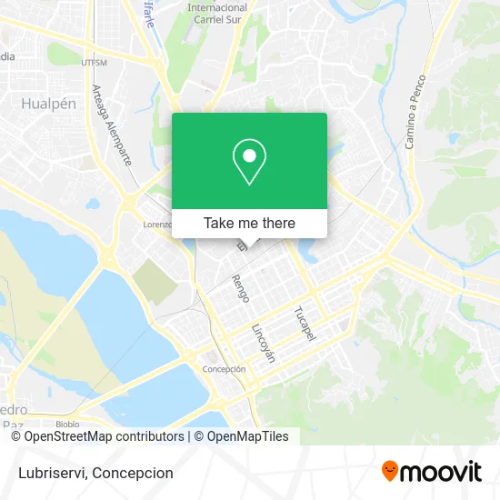 Lubriservi map