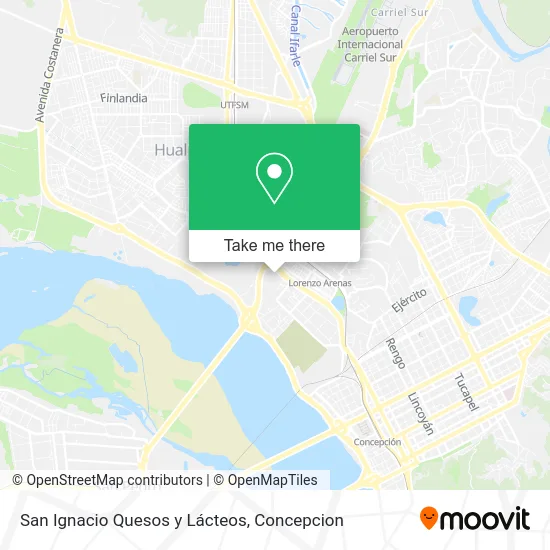 Mapa de San Ignacio Quesos y Lácteos
