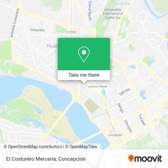 El Costurero Mercería map