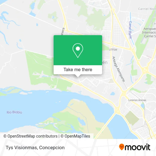 Mapa de Tys Visionmas