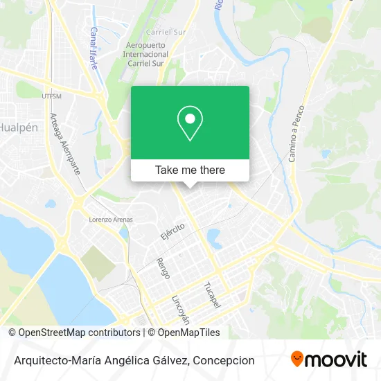 Mapa de Arquitecto-María Angélica Gálvez