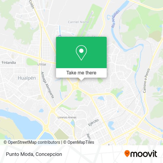 Punto Moda map