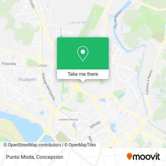 Mapa de Punto Moda