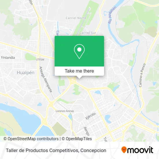 Taller de Productos Competitivos map