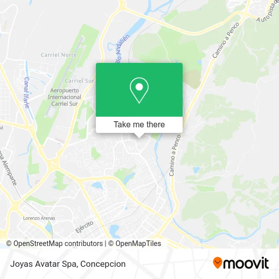 Mapa de Joyas Avatar Spa