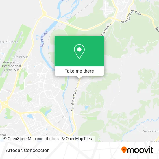Artecar map