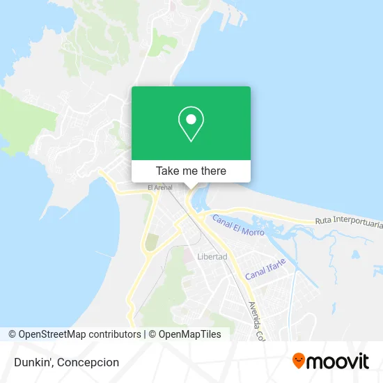 Mapa de Dunkin'
