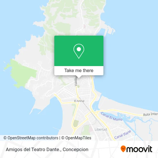 Amigos del Teatro Dante. map