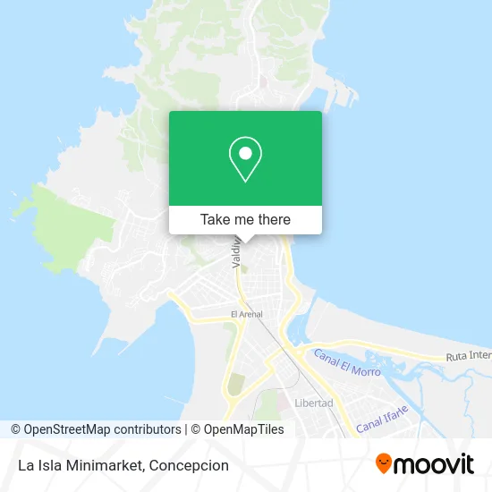 La Isla Minimarket map
