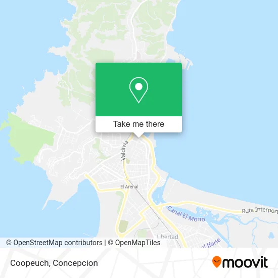 Coopeuch map