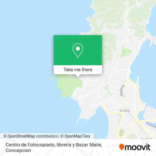 Centro de Fotocopiado, librería y Bazar Maile map