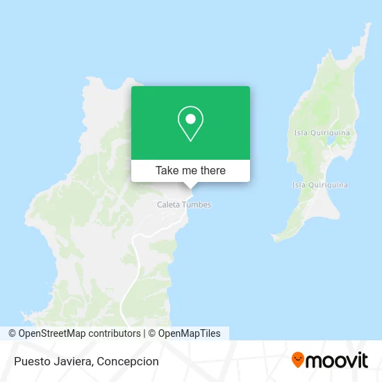 Puesto Javiera map