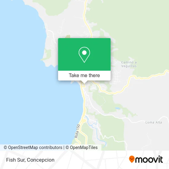 Mapa de Fish Sur