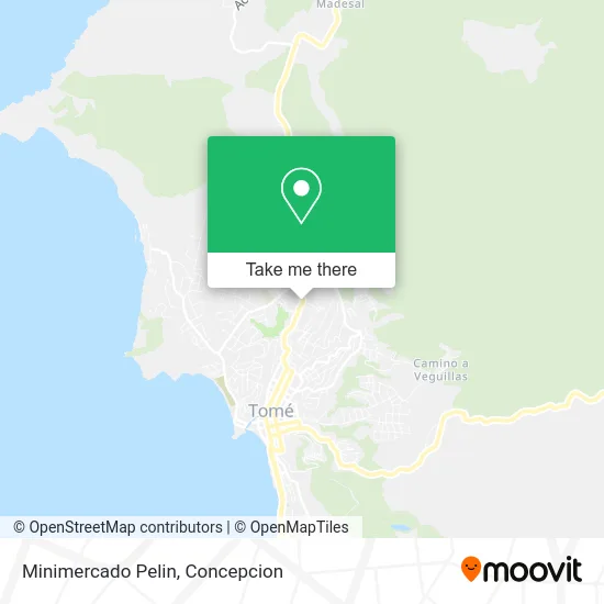 Mapa de Minimercado Pelin