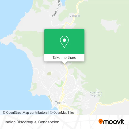 Mapa de Indian Discoteque