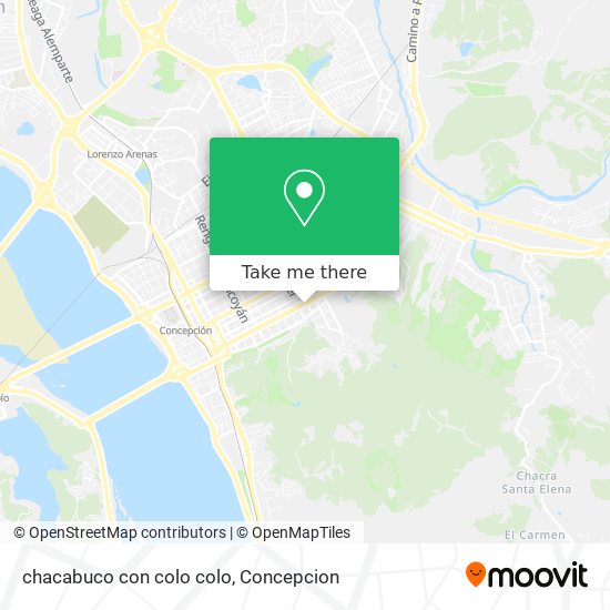 chacabuco con colo colo map