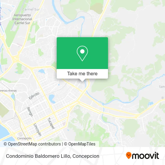 Condominio Baldomero Lillo map