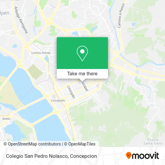 Mapa de Colegio San Pedro Nolasco