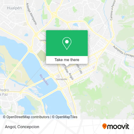 Angol map